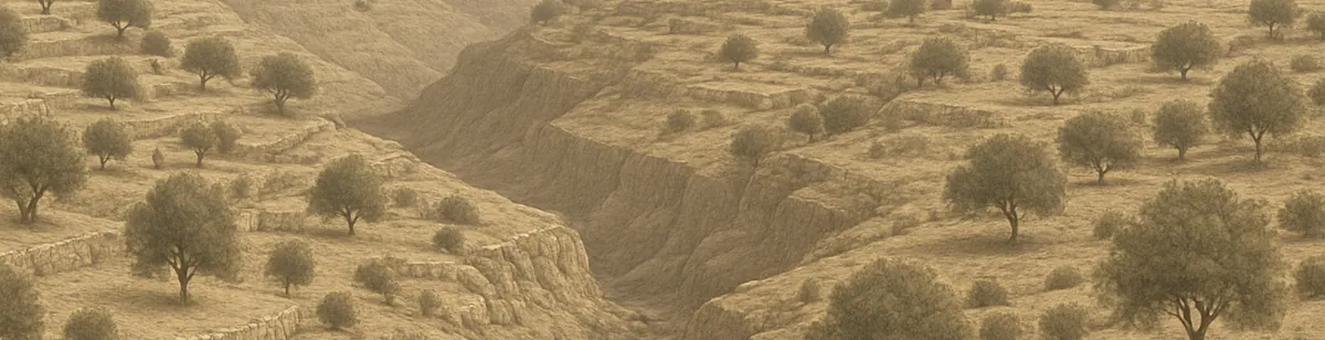 Jabesh-gilead — artist's historical reconstruction, not a photograph