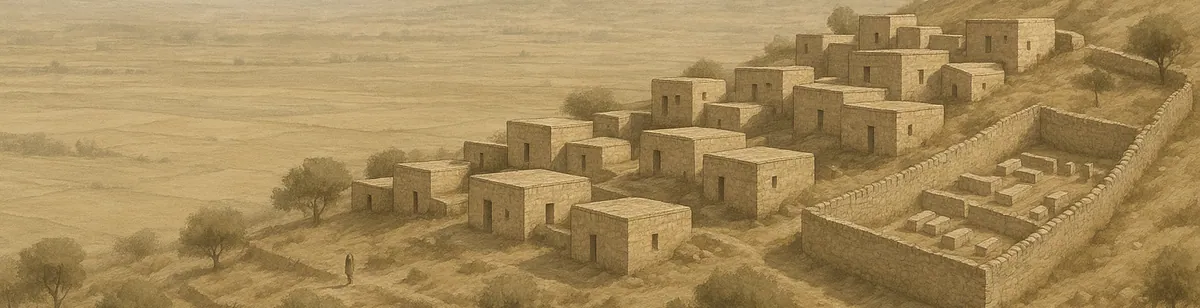Nain — artist's historical reconstruction, not a photograph
