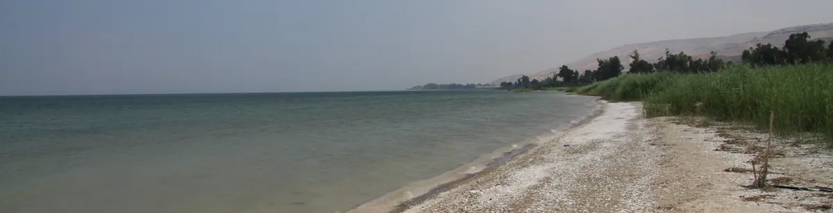 Sea of Galilee — landscape / site view